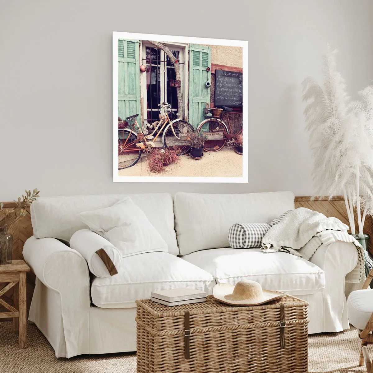 Affisch - Länge leve provinsen - 40x40 cm