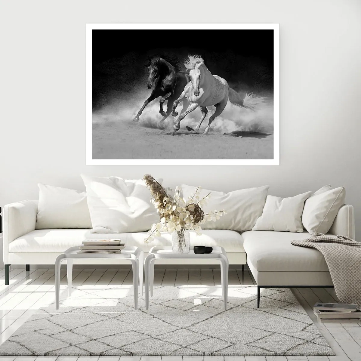 Affisch - Frihetens galopp - 50x40 cm