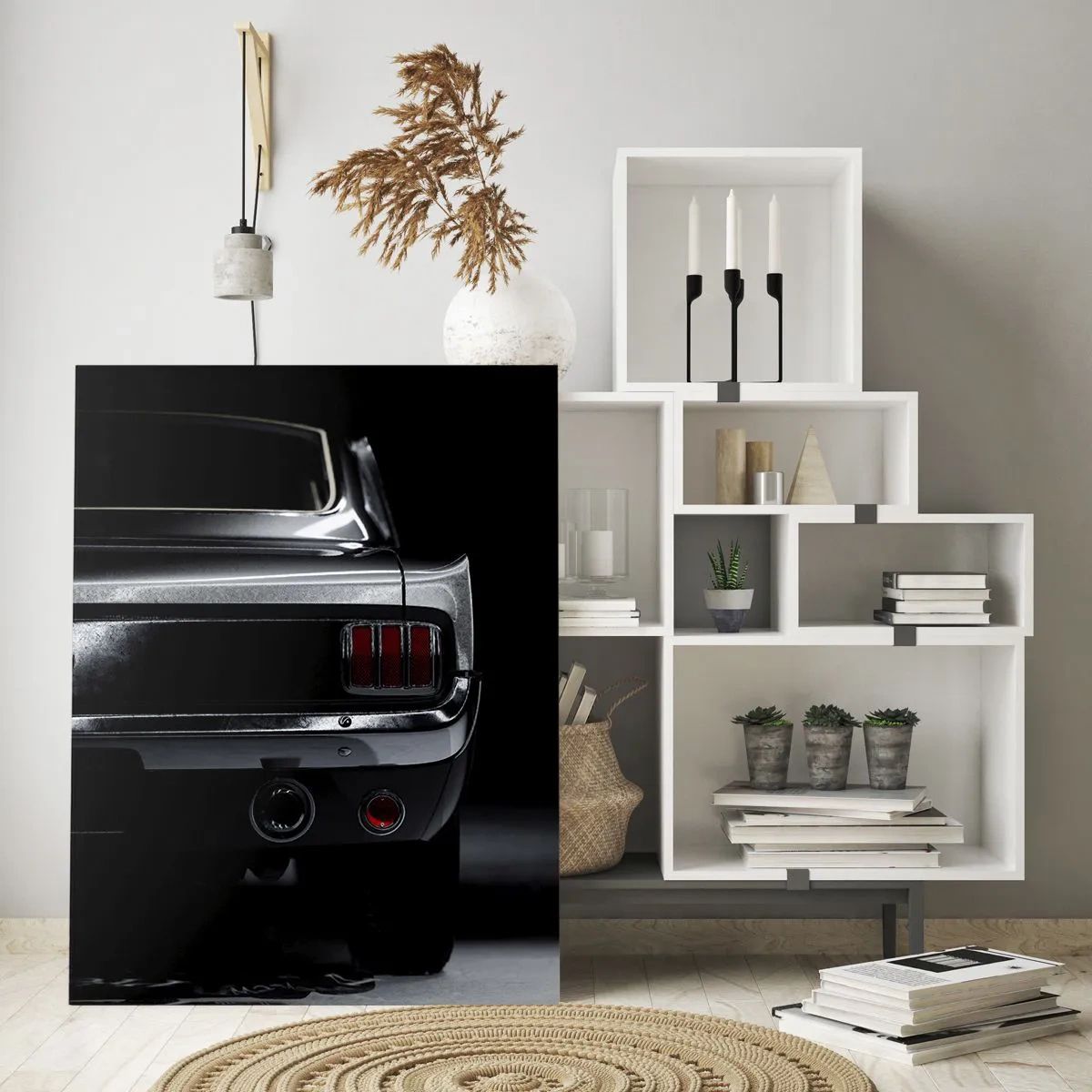 Glastavla - Bild på glas - Klassisk charm - 80x120 cm