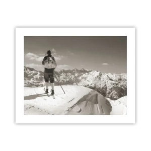 Affisch - Och fjällen är samma - 50x40 cm