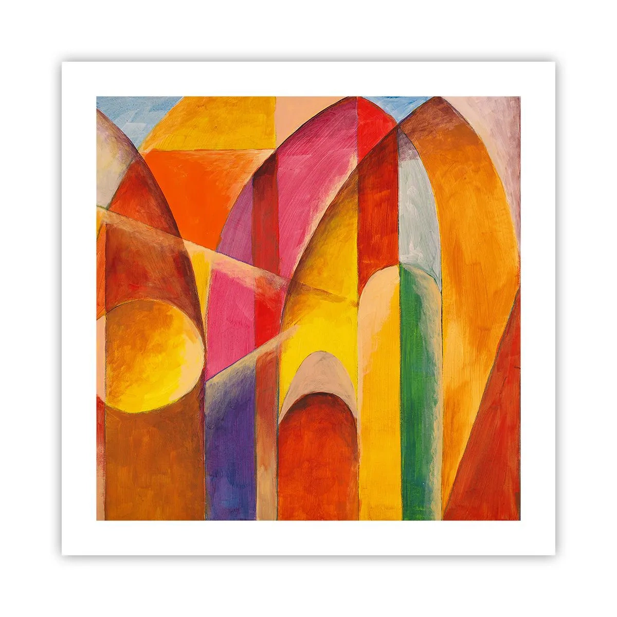 Affisch - Solens domkyrka - 50x50 cm