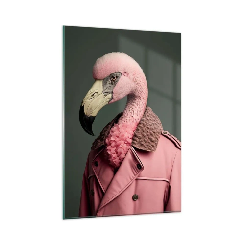 Glastavla - Bild på glas - Riktig elegant - 80x120 cm