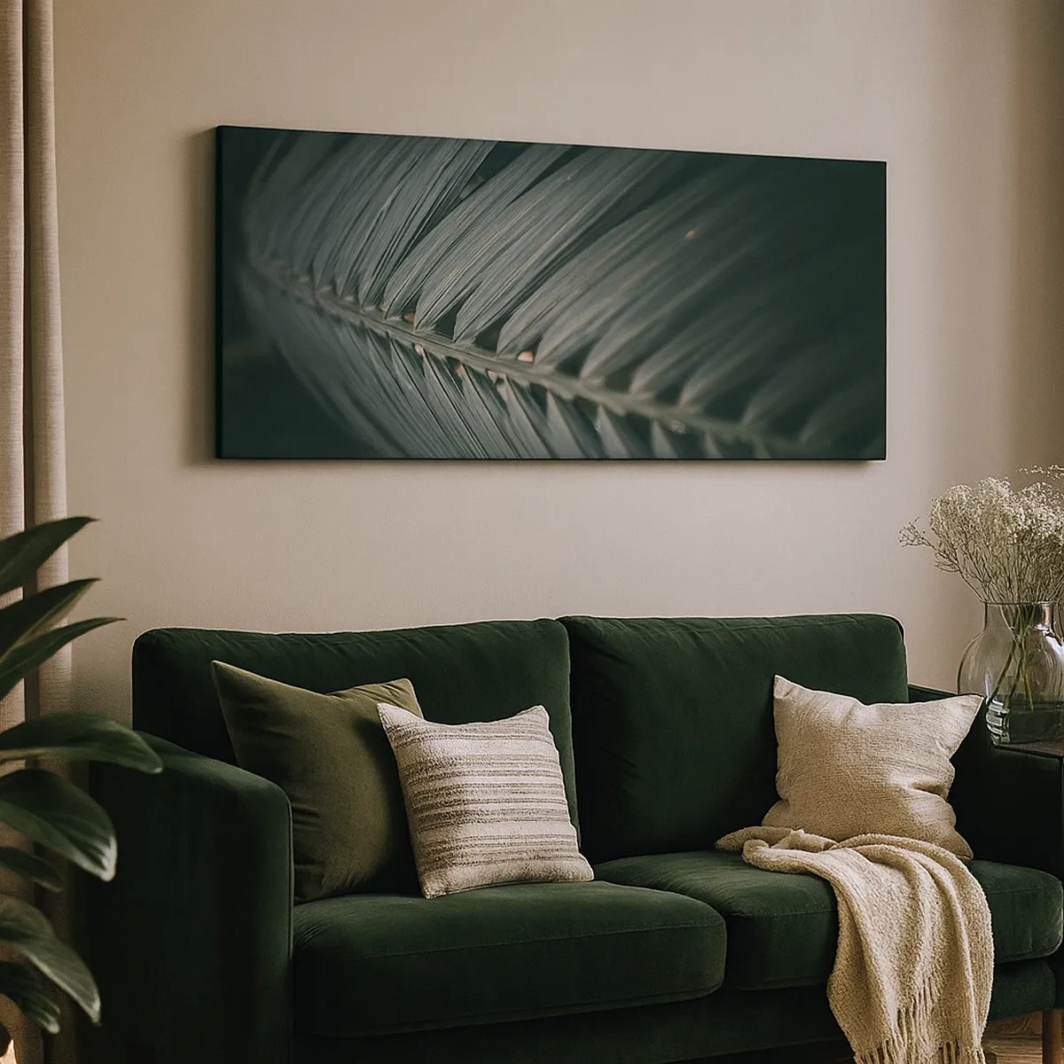 Canvastavla - Bild på duk - Naturens precision - 30x30 cm