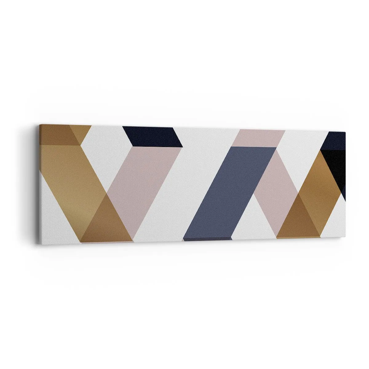 Canvastavla - Bild på duk - Plan och vinklar - 90x30 cm