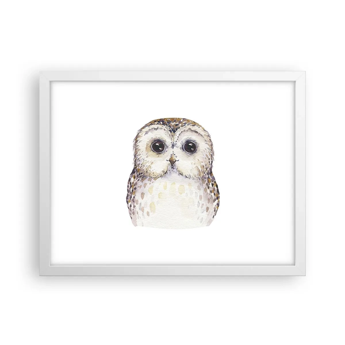 Affisch i vit ram - Titta i mina ögon - 40x30 cm