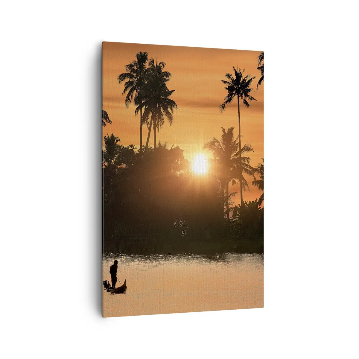 Canvastavla - Bild på duk - Dags att vila - 80x120 cm