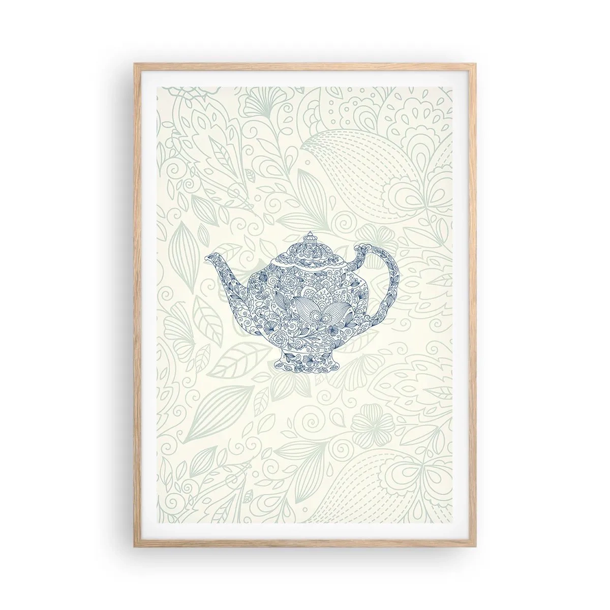 Affisch i ram av ljusek - Techarm - 70x100 cm