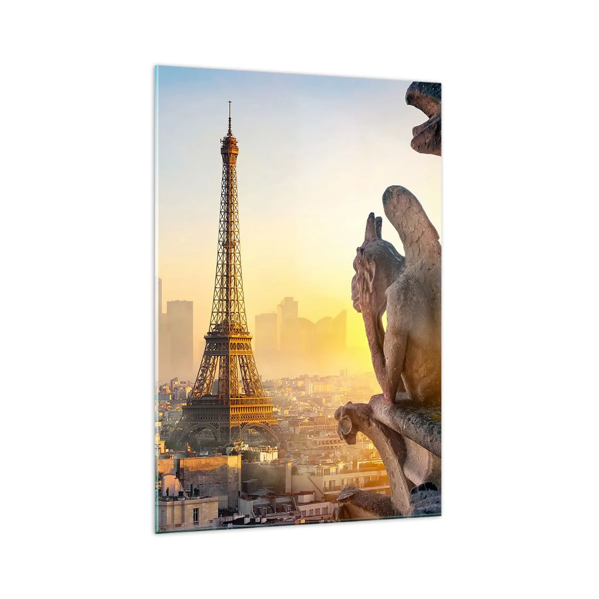 Glastavla - Bild på glas - En hel del har ändrats… - 70x100 cm