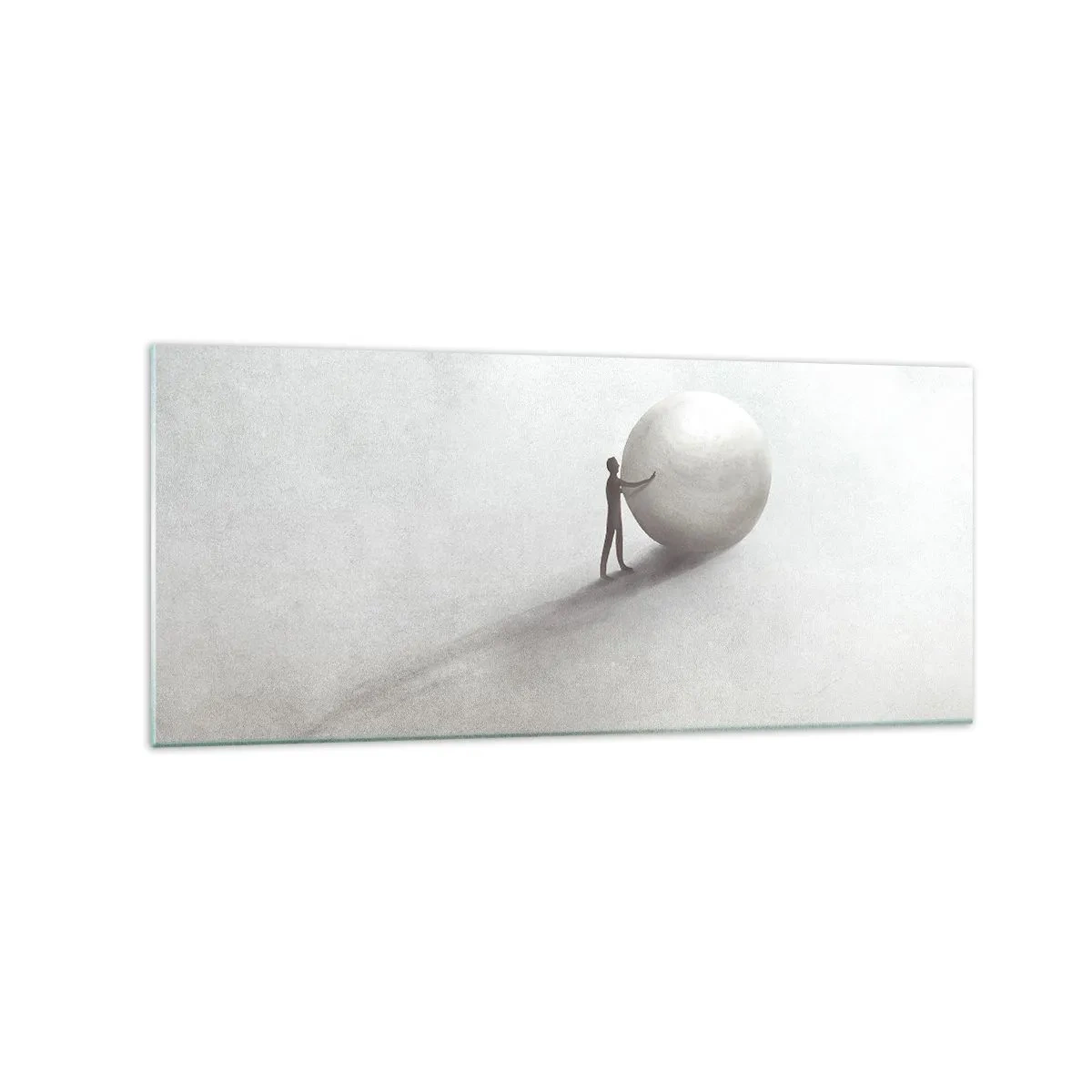 Glastavla - Bild på glas - Livets spel - 120x50 cm