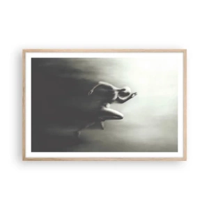 Affisch i ram av ljusek - Omöjlig att stoppa - 91x61 cm