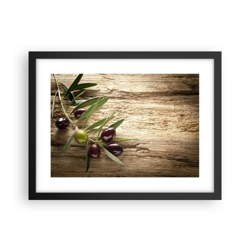 Affisch i svart ram - Direkt från naturen - 40x30 cm