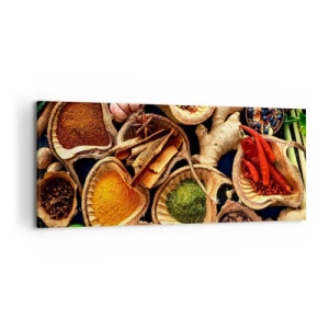 Canvastavla - Bild på duk - Ta vad du vill - 120x50 cm