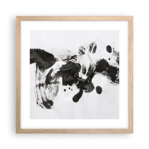 Affisch i ram av ljusek - En metod i galenskap? - 40x40 cm