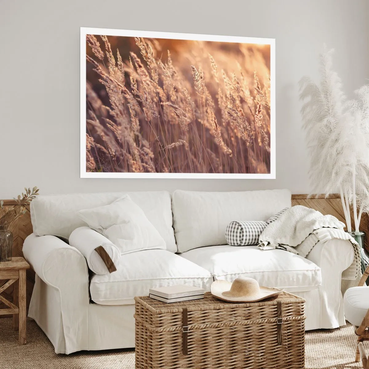 Affisch - Redo att välkomna hösten - 91x61 cm