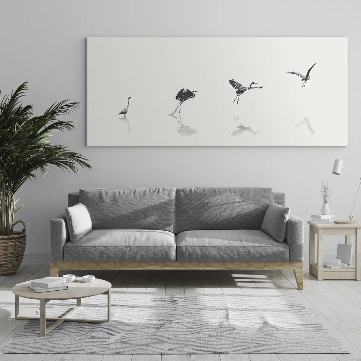 Glastavla - Bild på glas - Fyra enkla steg - 120x50 cm