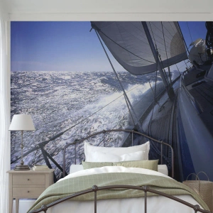Fototapet Premium Canvas - Jag vet hur det är att vara en fågel - Nautisk, Yacht, Resor - 250x175 cm