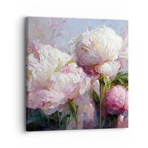 Canvastavla - Bild på duk - En bukett full av liv - 30x30 cm