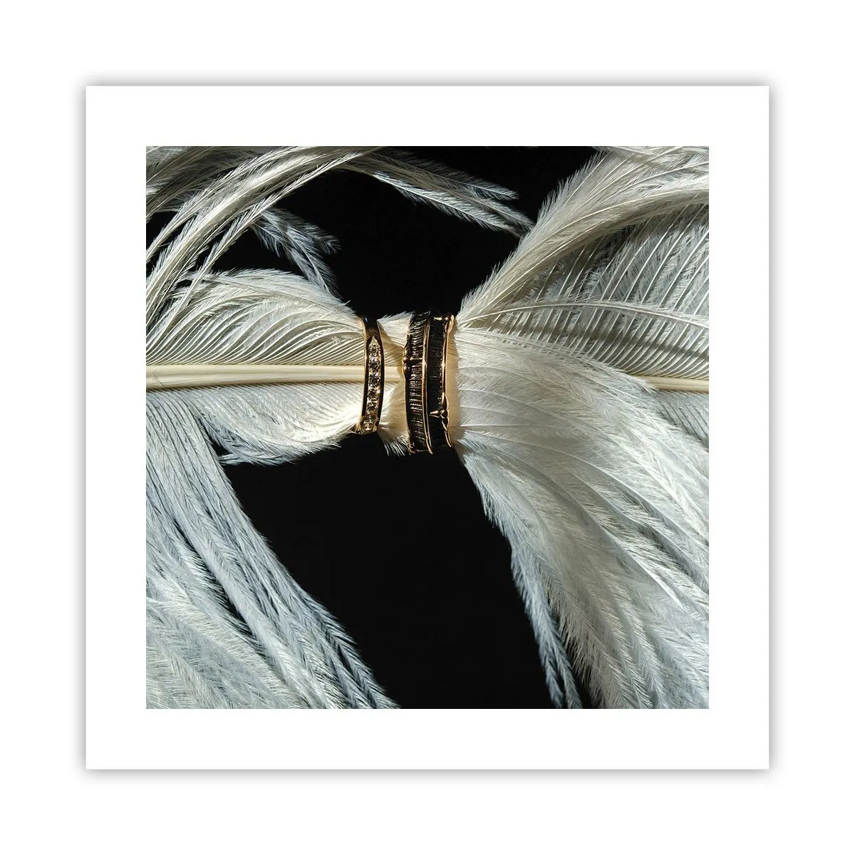 Affisch - ...och jag lämnar inte dig… - 40x40 cm