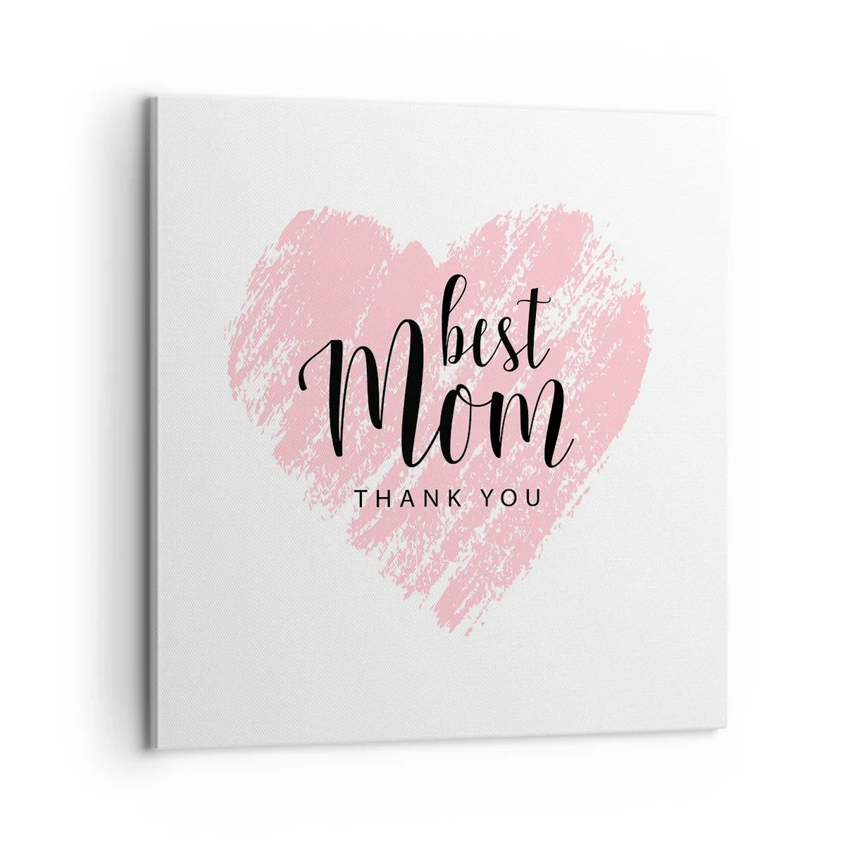 Canvastavla - Bild på duk - Alltid rätt ögonblick - 60x60 cm