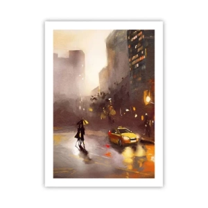 Affisch - I New Yorks ljus - 50x70 cm