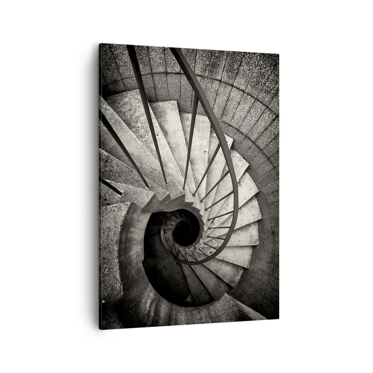 Canvastavla - Bild på duk - Uppför trappan, nedför trappan - 50x70 cm