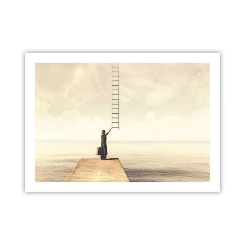 Affisch - Magisk resa - 70x50 cm