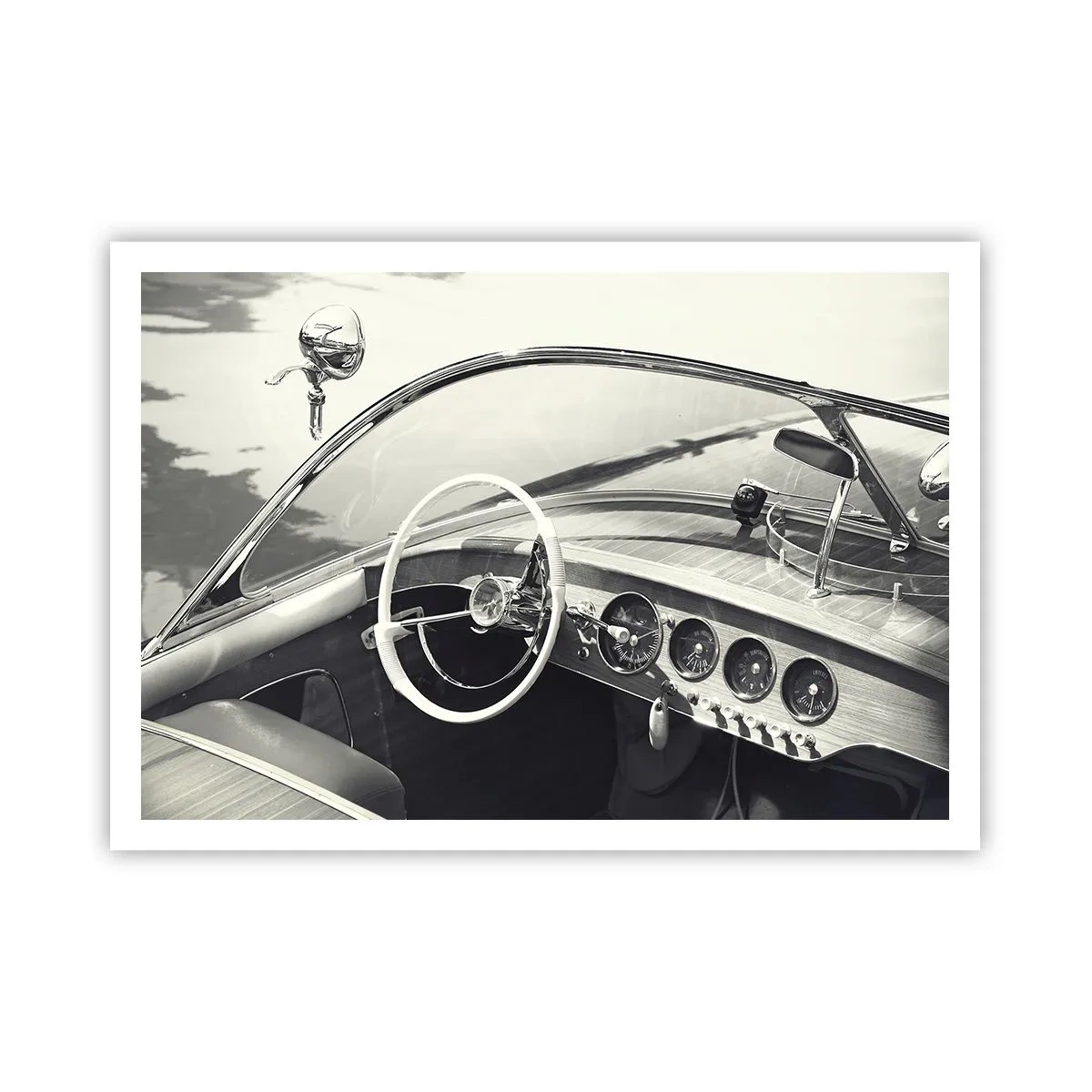 Affisch - Väder för de rika - 100x70 cm