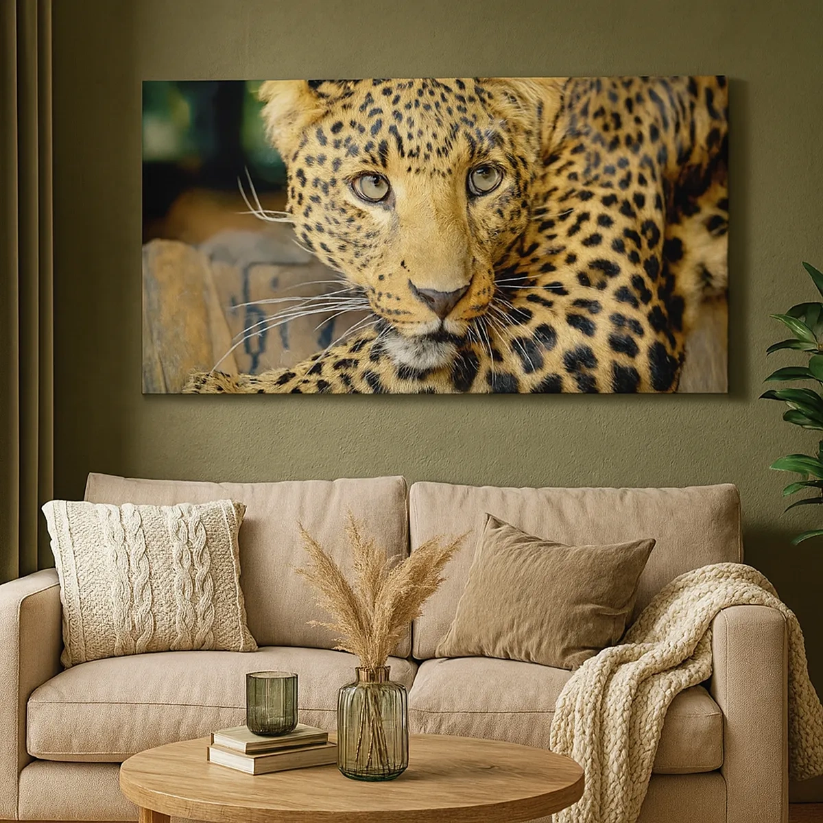 Canvastavla - Bild på duk - Var inte rädd, kom fram - 30x30 cm