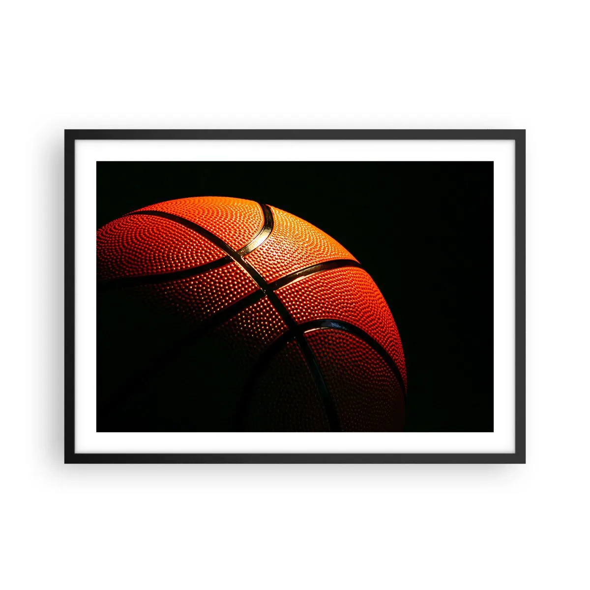Affisch i svart ram - Vacker som planeten - 70x50 cm