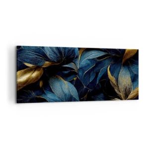 Canvastavla - Bild på duk - Fodrad med guld - 120x50 cm