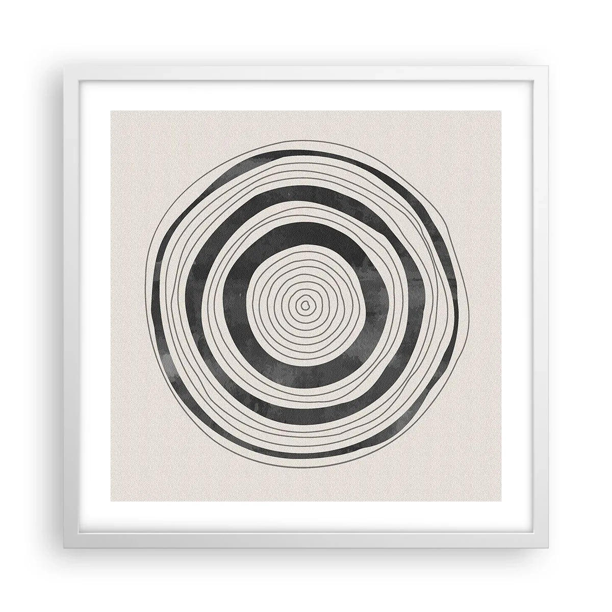 Affisch i vit ram - De viktiga sakerna däremellan - 50x50 cm