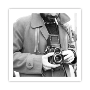 Affisch - I retrostil - 60x60 cm