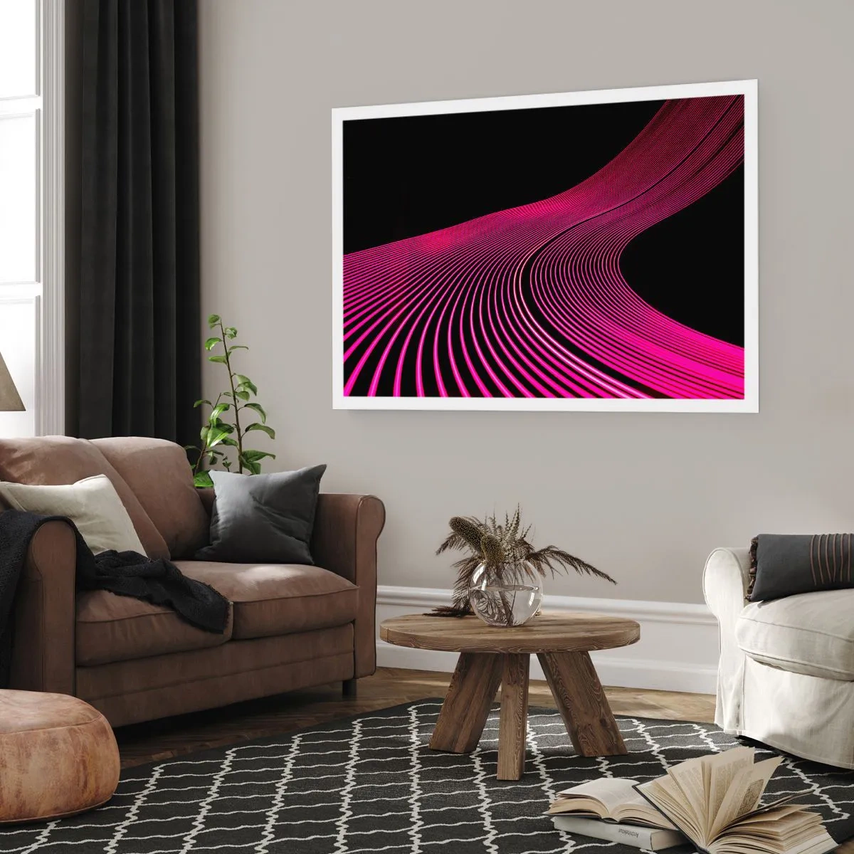 Affisch - Ljusets allé - 70x50 cm