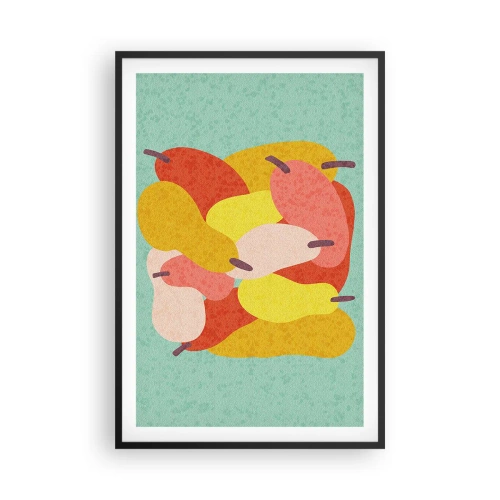 Affisch i svart ram - Smaka på sommarsolen - 61x91 cm