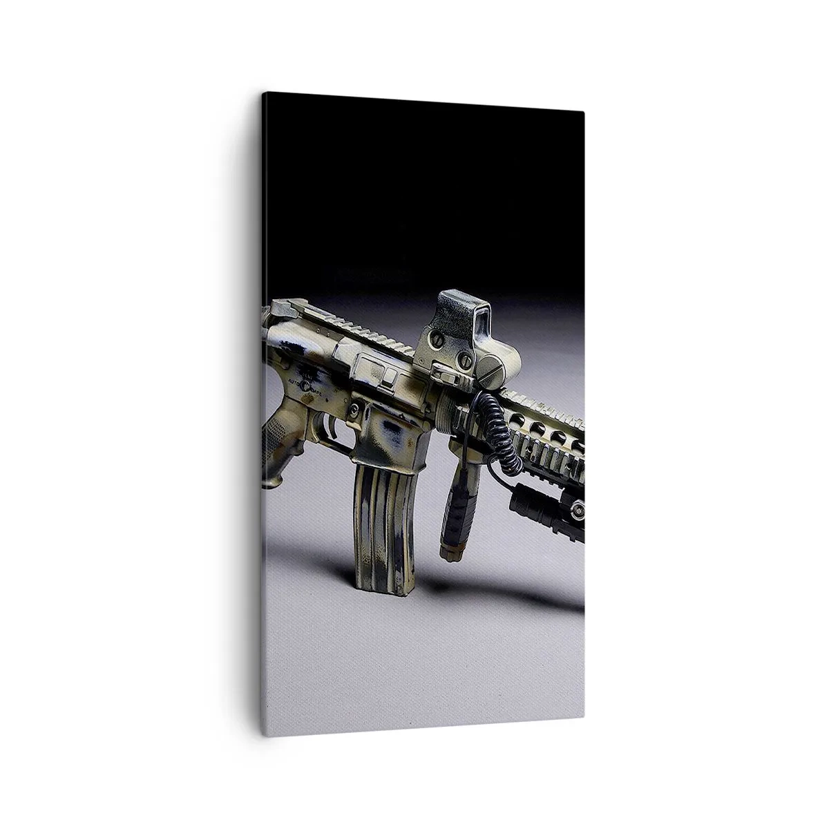 Canvastavla - Bild på duk - Alltid farlig - 45x80 cm