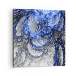 Canvastavla - Bild på duk - Vågens födsel - 60x60 cm