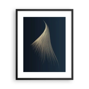 Affisch i svart ram - Som en ängels hårstrå - 40x50 cm