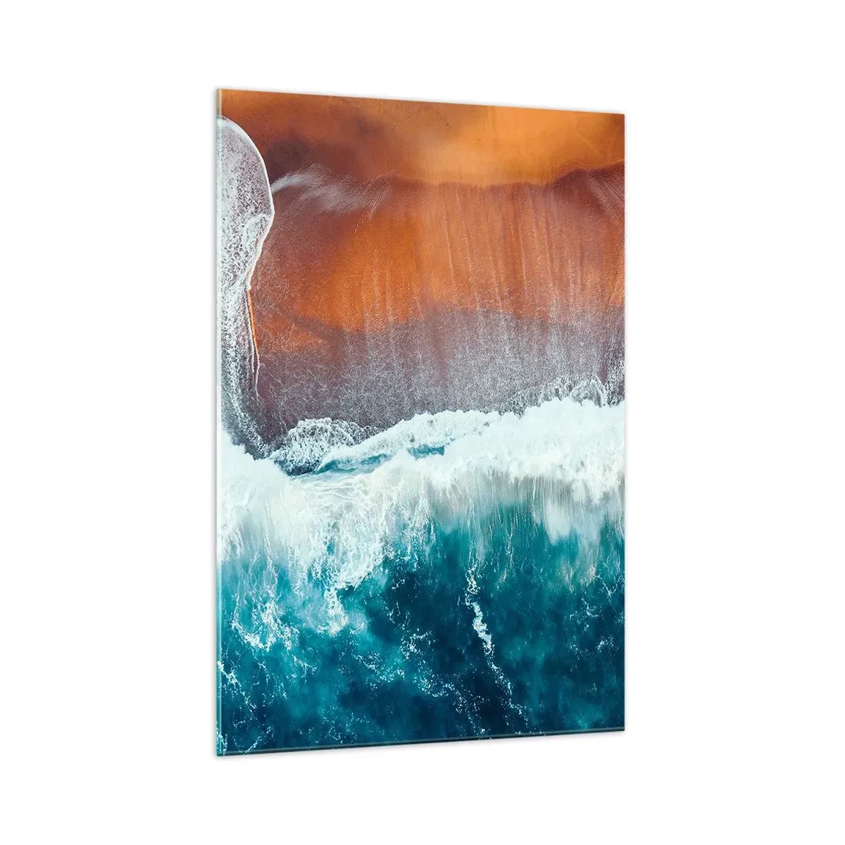 Glastavla - Bild på glas - En touch av havet - 70x100 cm