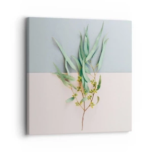 Canvastavla - Bild på duk - Pastellens subtilitet - 30x30 cm