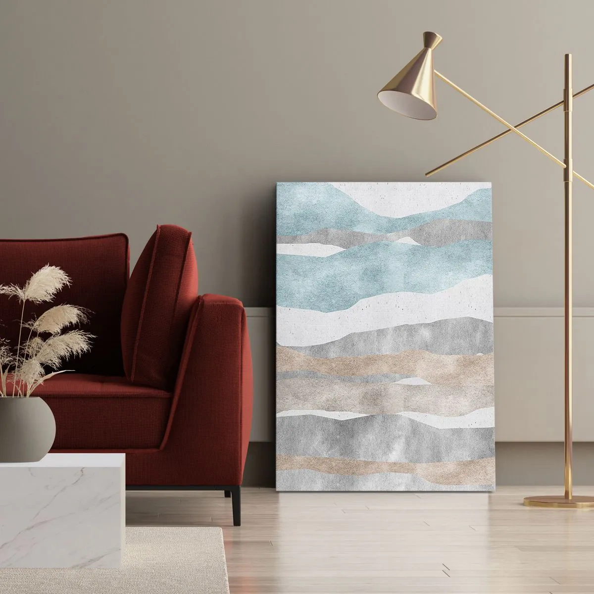 Canvastavla - Bild på duk - Närhetsstudie - 80x120 cm
