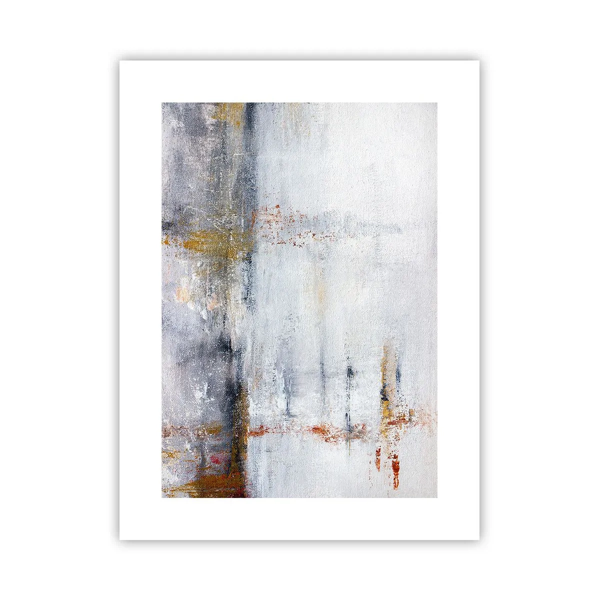 Affisch - Bakom luftridån - 30x40 cm