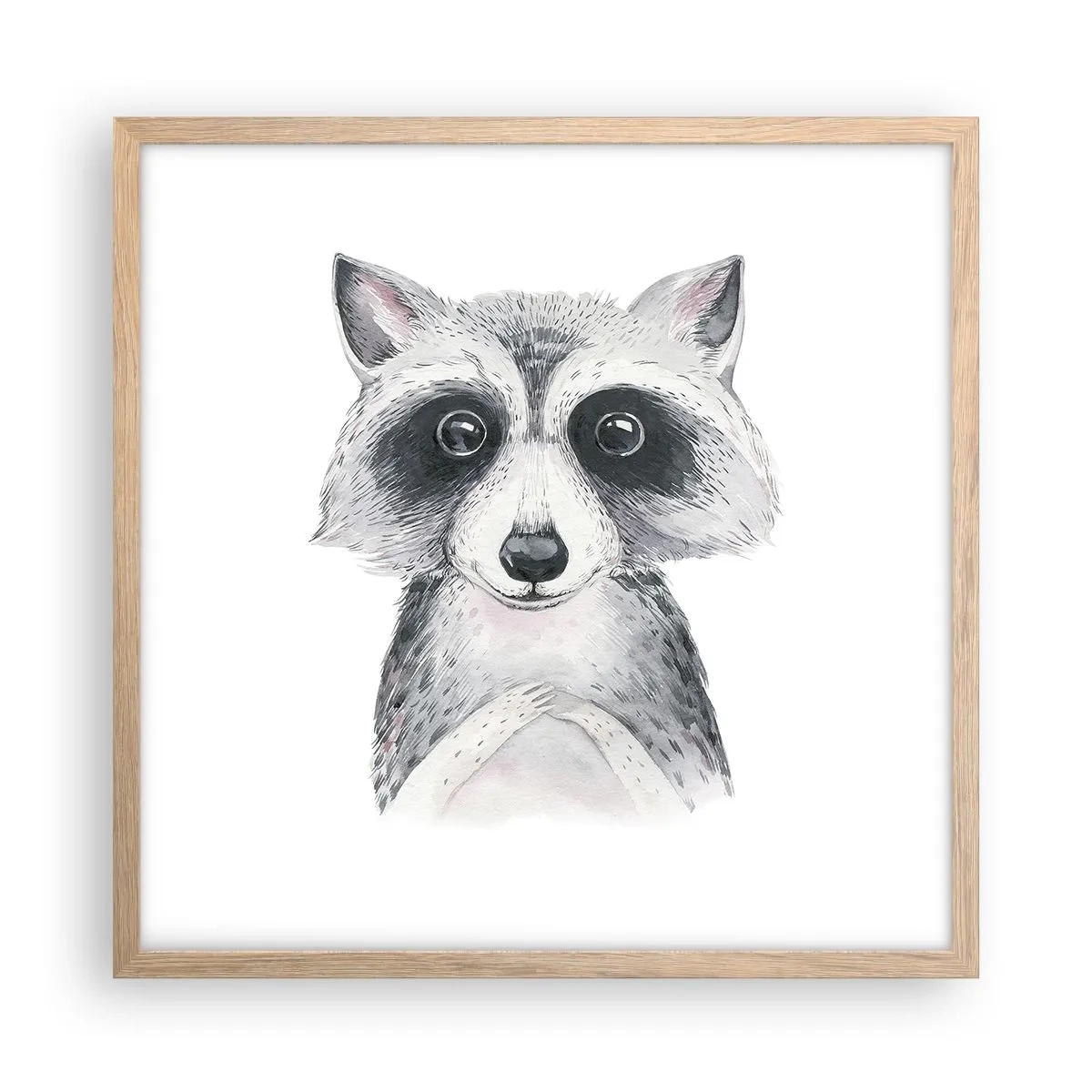 Affisch i ram av ljusek - En stund för känslor - 50x50 cm