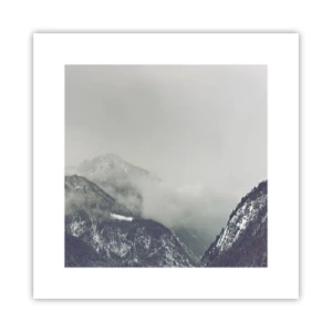 Affisch - Dimmig dal - 30x30 cm