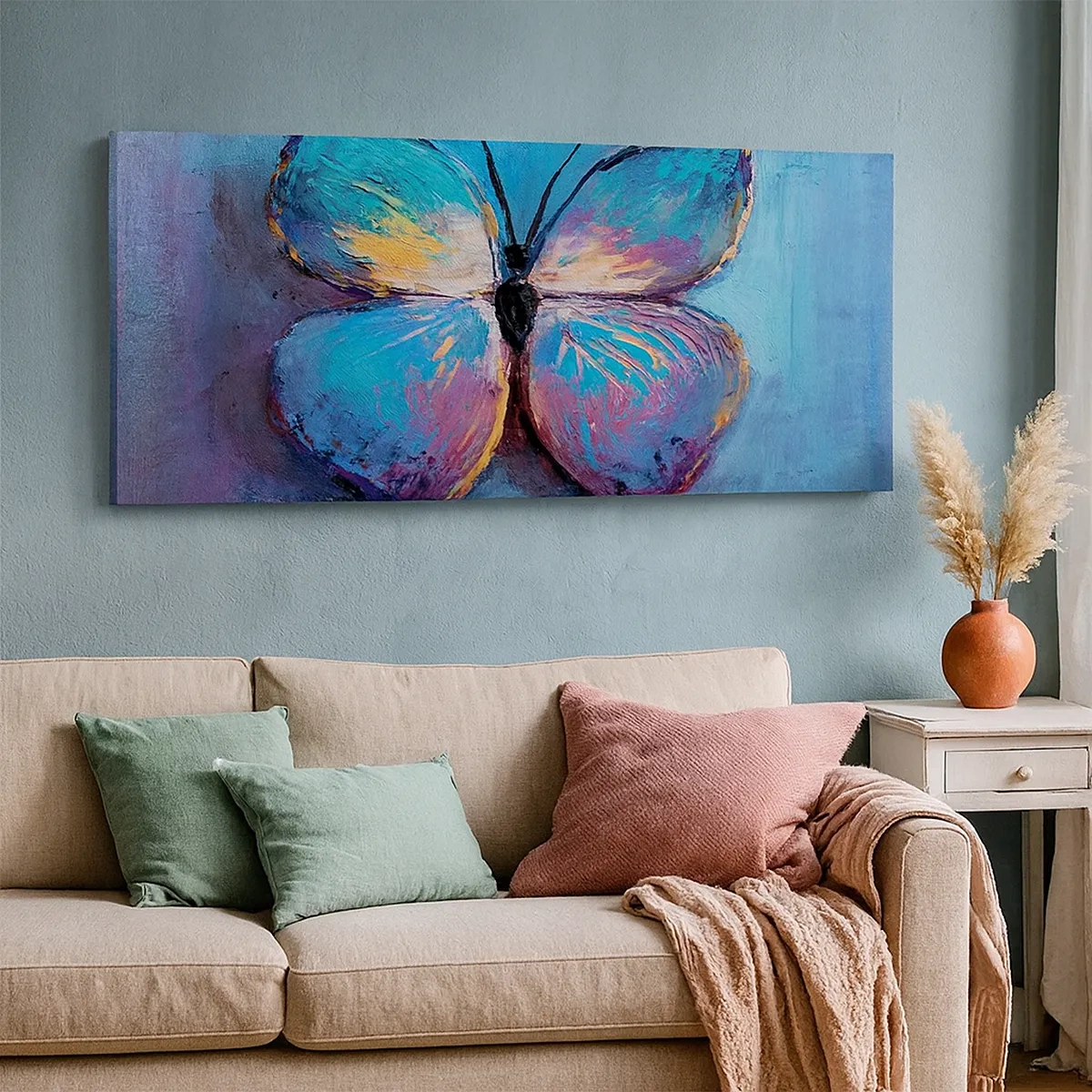 Canvastavla - Bild på duk - I full charm - 30x30 cm