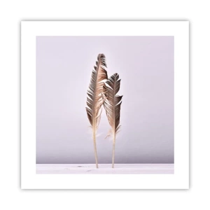 Affisch - Mot intet - 40x40 cm