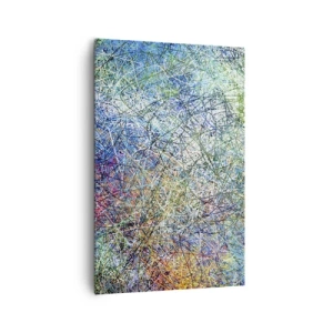 Canvastavla - Bild på duk - Det är inte så enkelt - 80x120 cm