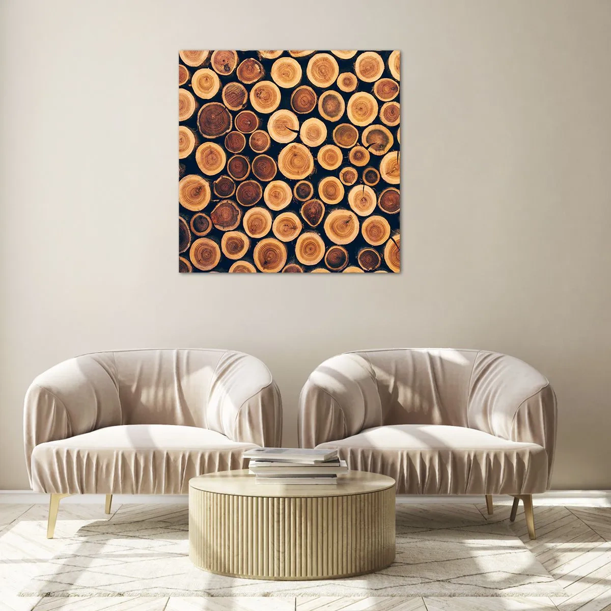 Glastavla - Bild på glas - Hur gammal ser jag ut att vara? - 30x30 cm