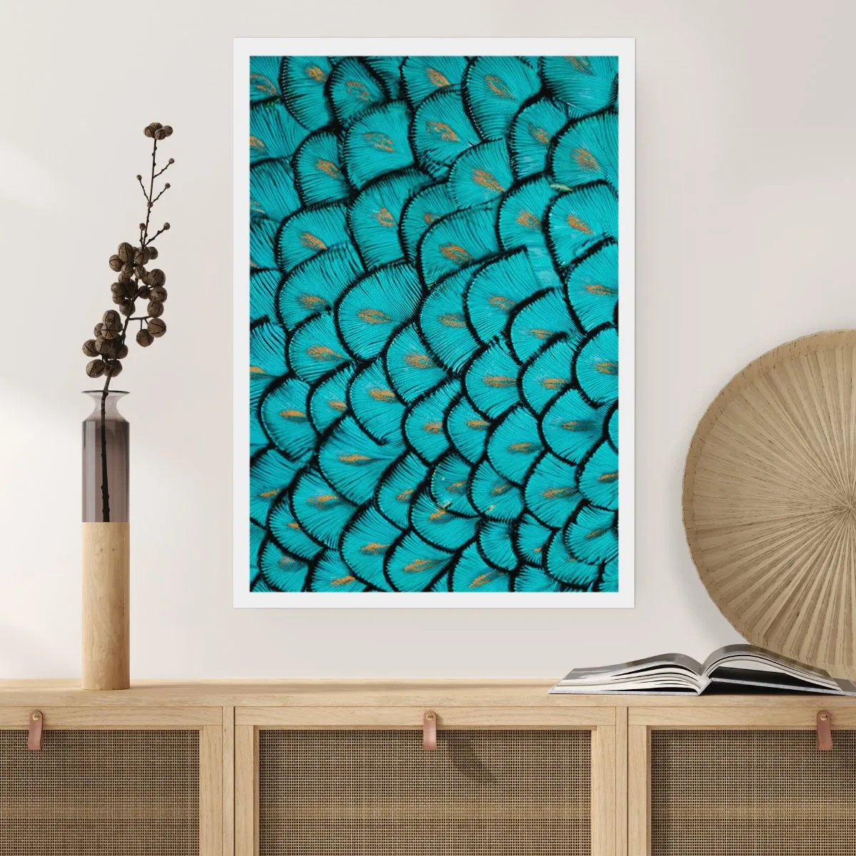 Affisch - Den stora fjädergalan - 50x70 cm