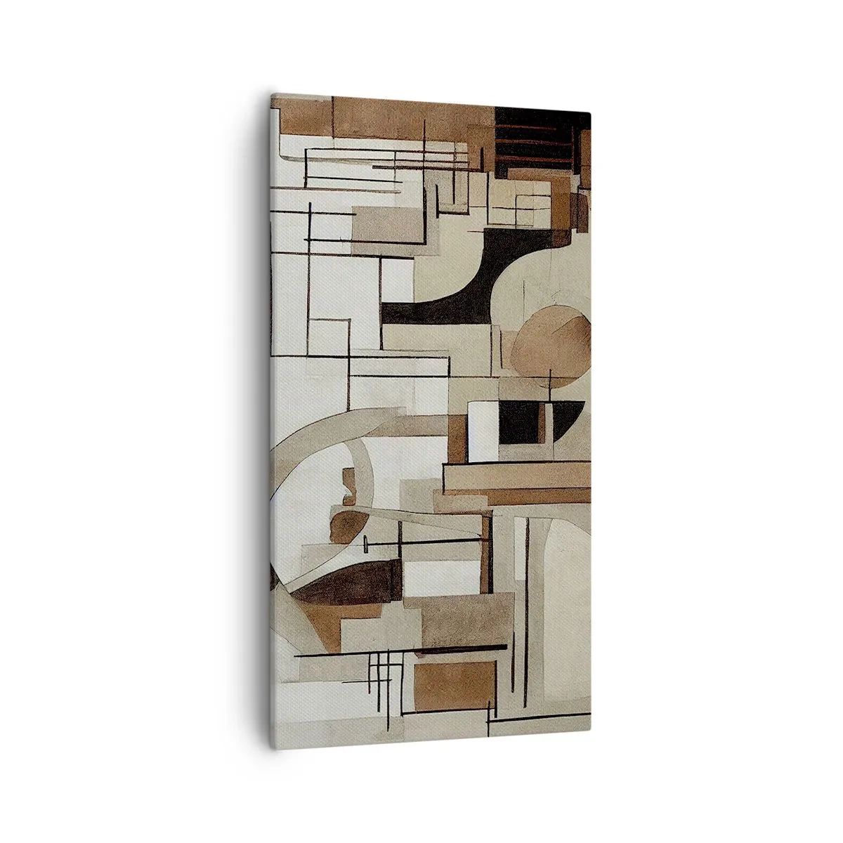 Canvastavla - Bild på duk - Stadsbild 2.0 - 55x100 cm