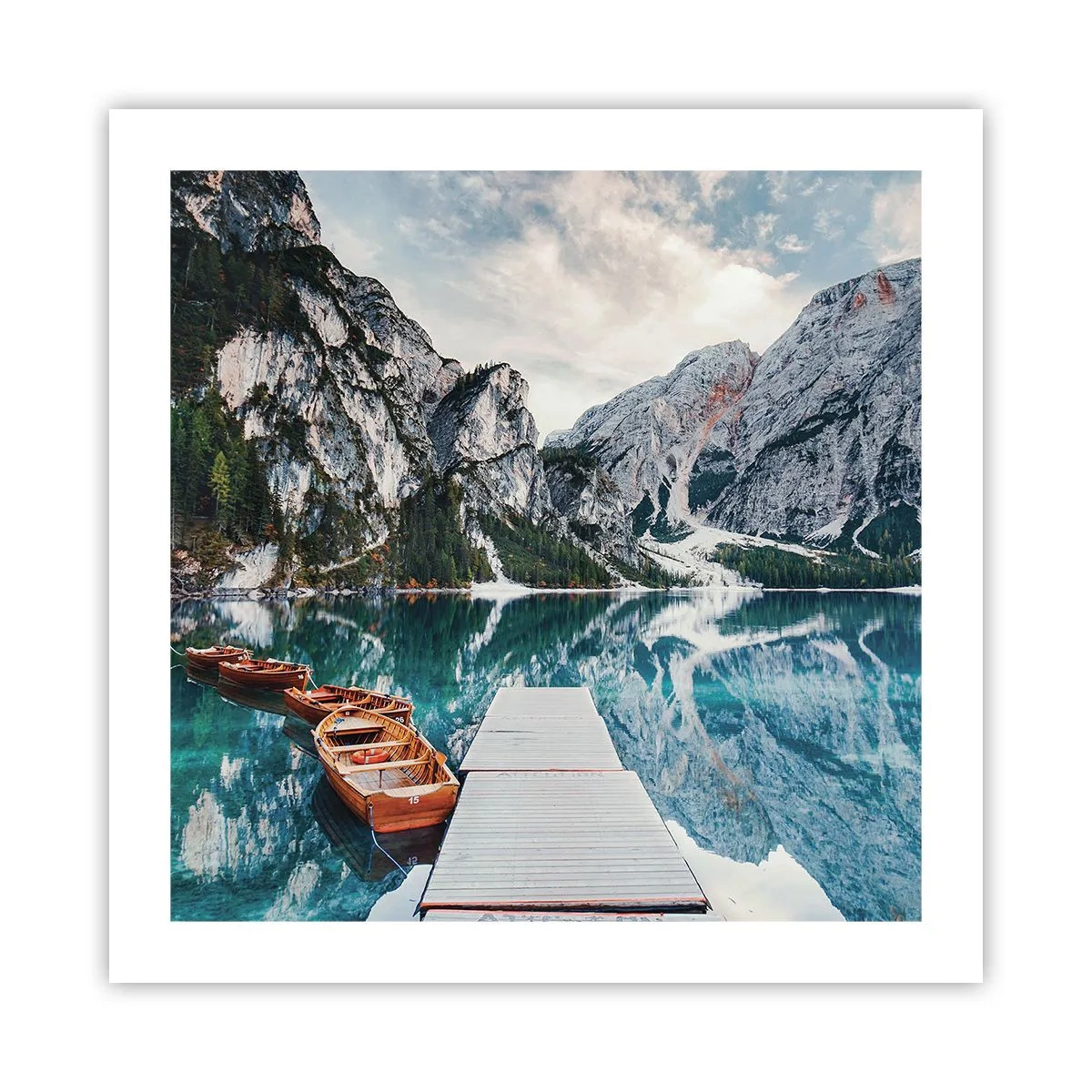 Affisch - Vi visar dig skönhet - 50x50 cm